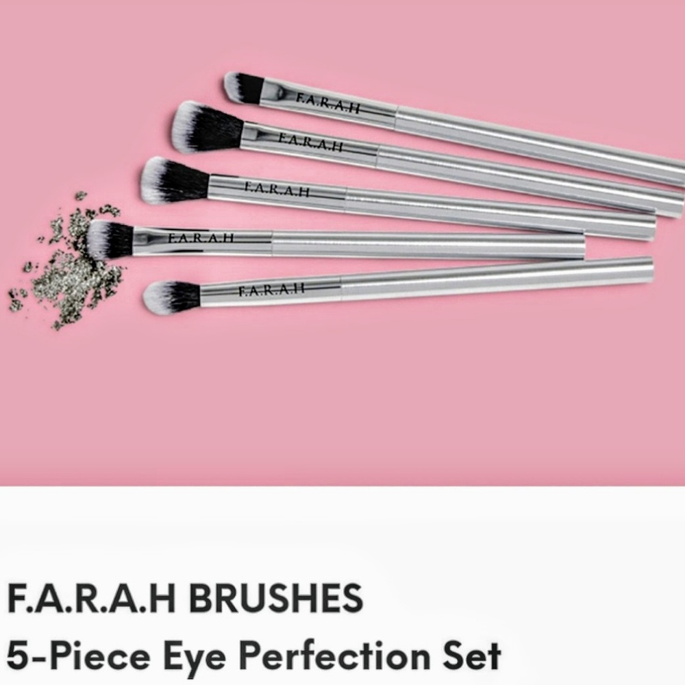 🆕️F.A.R.A.H BRUSHES
5-Piece Eye Perfection Set